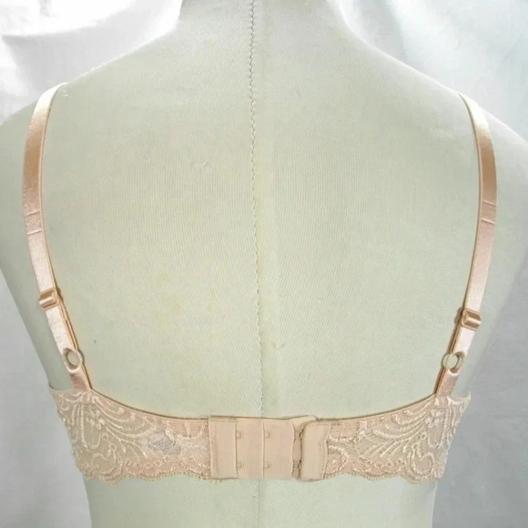 36DDD Paramour 135008‎ Vivien Plunge Contour UW Bra Nude - Picture 5 of 11